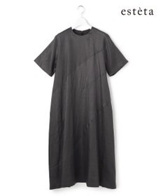 23区 【エステータ】チンツリネン Aライン フレアワンピース