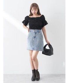 earth music&ecology カットシャーリングプルオーバー