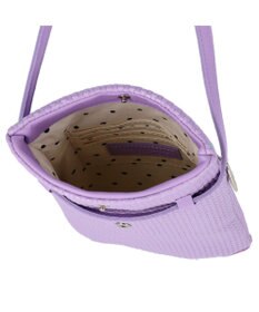 tsumori chisato CARRY エンボスメッシュ ショルダーバッグ ミニバッグ スマホショルダー