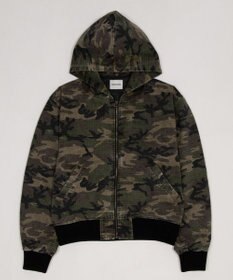 WEGO 【ユニセックス着用ITEM】リップストップフードブルゾン