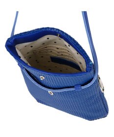 tsumori chisato CARRY エンボスメッシュ ショルダーバッグ ミニバッグ スマホショルダー