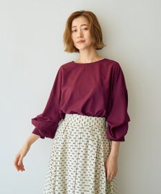 YECCA VECCA 2wayボリューム袖ブラウス