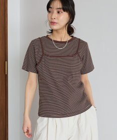CRAFT STANDARD BOUTIQUE 2点セット/ボーダーキャミ+Tシャツ