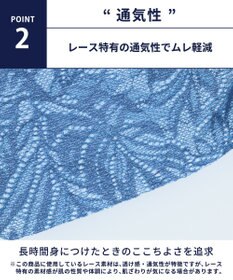 WACOAL MEN ボクサーパンツ【レースボクサー】フロント快適グラマラス 通気性 フリーなカッティング(裾部分) 前閉じ レース 下着 GT3341 /ブロス バイ ワコールメン