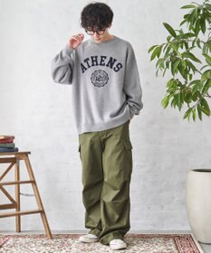 WEGO オーバーフィットジャガードプルオーバー