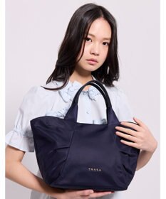 TOCCA 【宮本茉由さん・八木アリサさん着用】RIBBON KNOT NYLONBAG ナイロントートバッグ