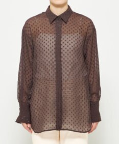 uncrave シアードットジャガード シャツ