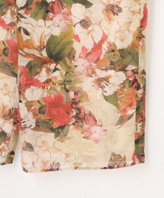 自由区 ボタニカルプリントドロスト パンツ