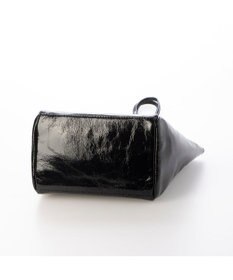 UNBILLION カシュカシュ cachecache / クラッシュメタリックワンハンドルミニトート