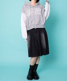 WEGO チアロゴWジップパーカー