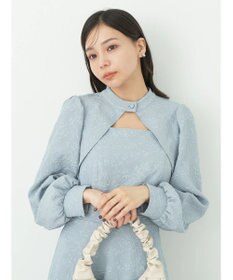 earth music&ecology ＳＥＴ２点ジャガードボレロ＋ワンピース