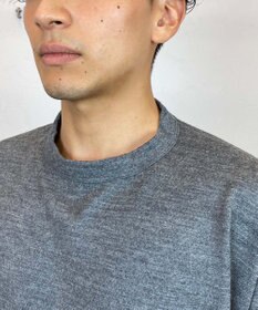 KASHIYAMA 【ウォッシャブル】ウールジャージークルーネックニット