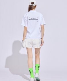 PW CIRCULUS 【WOMEN】アニマルグラフィックモックネック  ゴルフウェア レディース