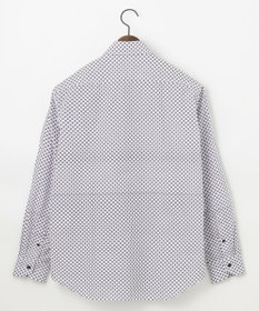 JOSEPH ABBOUD 【オーガニックコットン使用】ジオメトリックパターンシャツ