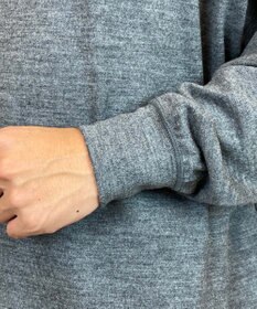 KASHIYAMA 【ウォッシャブル】ウールジャージークルーネックニット