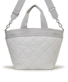 LeSportsac BUCKET TOTE W PEARLS/ミストグレーパール