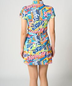 FILA GOLF／marie claire 【Loudmouth】柄ワンピース