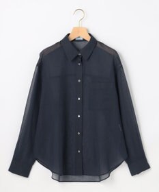 組曲 【先行予約】エアリーボイルシアー シャツ