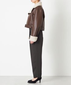 NAVE 【Nave】ヴィーガンムートン ライダースジャケット