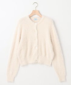 組曲 ナイロンファー カーディガン