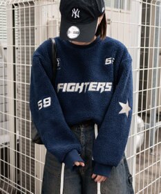 WEGO スポーツグラフィックボアショートプルオーバー