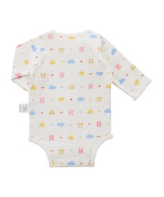 MIKI HOUSE HOT BISCUITS 【60-70cm】 長袖ボディシャツ(前開き)