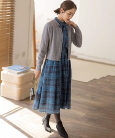 組曲 ギミックチェックツイード ワンピース