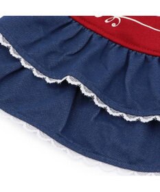 PET PARADISE リサとガスパール トレーナー ワンピース 《レッド》 小型犬