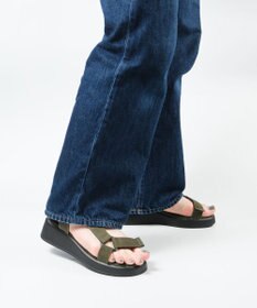 BONTRE 【pied du lapan/ピエドラパン】厚底ベルクロスポーツサンダル/50752ZI