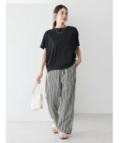 AMERICAN HOLIC 接触冷感裾タックカットプルオーバー