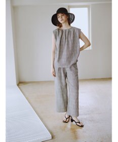 Te chichi リネンミックスクレープブラウス(セットアップ可)《2026 SUMMER LOOK item》