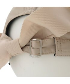 MOONBAT 【遮光100％/UVカット100％/遮熱】フワクール (Fuwacool)  日差しを完全遮断ガード 後ろリボン ロングキャップ 帽子 ひも付き/手洗い可能/サイズ調整可能