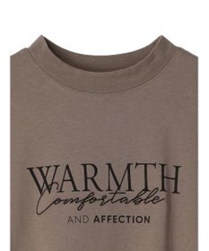 Green Parks フレンチスリーブ筆記体刺繍ロゴプルオーバー