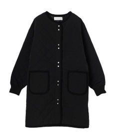 Green Parks キルティングミドル丈コート