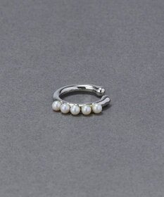 Phoebe 【金属アレルギー対応】パールフローイヤーカフ　シルバー/ニッケルフリー