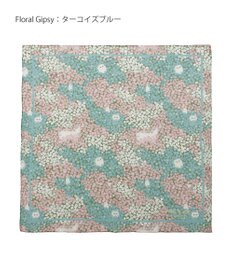 MOONBAT 【WEB限定】PAUL & JOE ACCESSOIRES シルクシフォンスカーフ 58×58cm