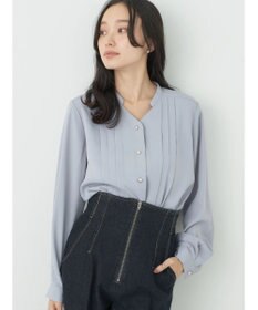 earth music&ecology タックブラウス