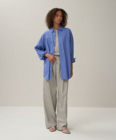 ATON SUVIN BROAD | ウォッシュドシャツ - UNISEX