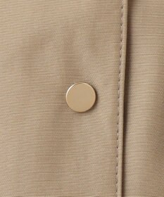 J.PRESS LADIES 【洗える】スパンライクナイロンタッサー フーデット コート