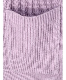 earth music&ecology アンチピリング畦Ｖネックカーディガン