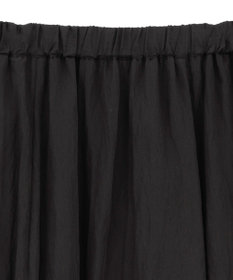 Green Parks 微光沢サテンバルーンスカート