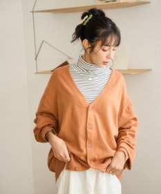 WEGO 【ユニセックス着用ITEM/MLサイズ展開】ドロップショルダーカーディガン