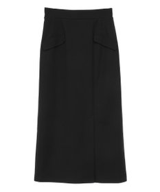 Green Parks きれいシルエット　フラップ付きナロースカート