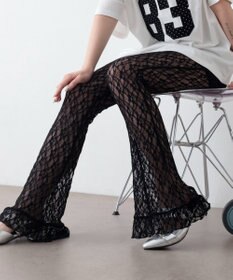 WEGO レースフリルパンツ