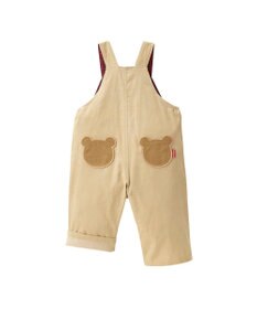 MIKI HOUSE HOT BISCUITS コーデュロイ オーバーオール＆モックネックTシャツギフトセット【BOX付き】