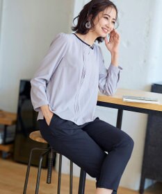 Tiaclasse 【洗える】幅広く活躍が期待できるドロストパンツ