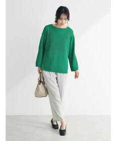 Green Parks つやサテンイージーパンツ