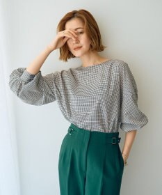 YECCA VECCA 2wayボリューム袖ブラウス