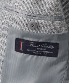 JOSEPH ABBOUD 【JAPANファブリック/清涼/軽量】和紙ラッセルジャージー ジャケット