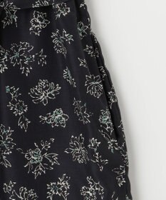 J.PRESS LADIES L 【WEB限定カラーあり・洗える】ラインフラワープリント ワンピース